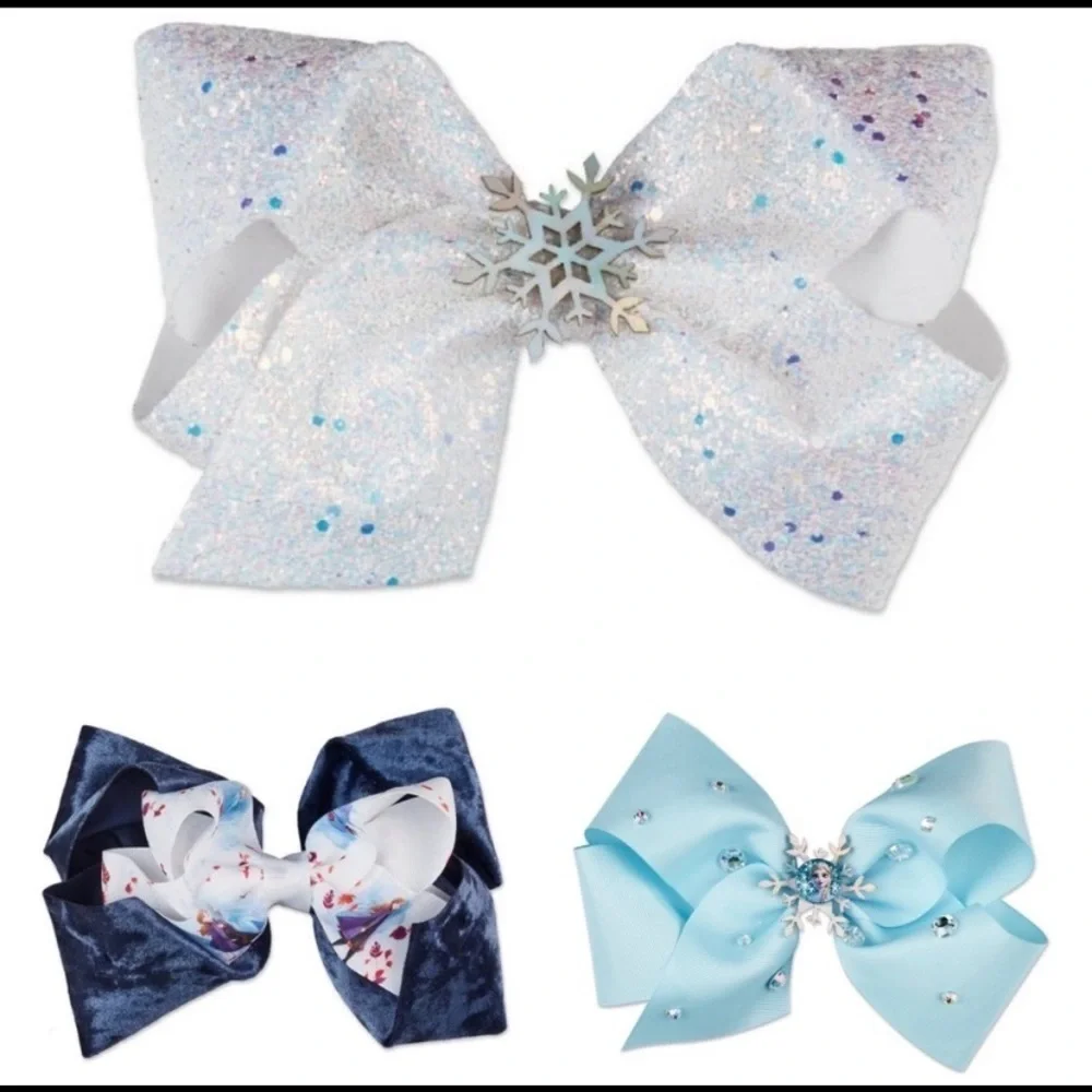 NWT frozen 2 hair accessories & necklace bundle headbands BFF Necklaces veil